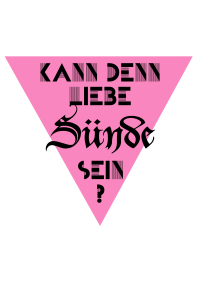Kann denn Liebe Sünde sein?