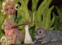 Was macht die Maus im Wichtelhaus