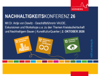 Nürnbergs 2. Nachhaltigkeitskonferenz / NK26