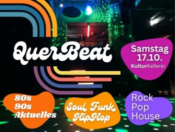 QuerBeat - Treffen, Tanzen und Feiern in der Kulturkellerei