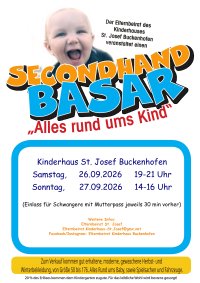 Second Hand Basar "Alles rund ums Kind" des Kinderhauses St. Josef Buckenhofen