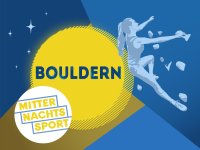 Sport und Spaß um Mitternacht: Bouldern im Café Kraft