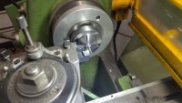 Arbeiten mit der Drehmaschine