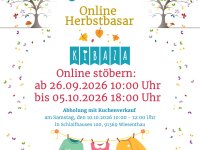 Plakat Herbstbasar 2026