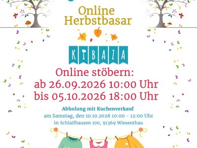 Plakat Herbstbasar 2026