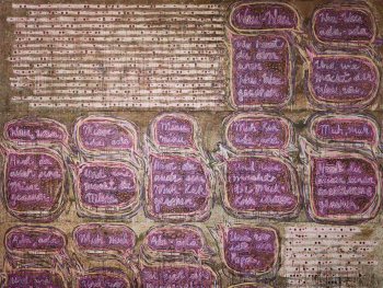 Copyright: Alexandra Grant, Mama (after Gisela Elsner, Abseits, 1985), 2026 Leihgabe der Künstlerin und carlier | gebauer, Berlin/Madrid Neues Museum (Annette Kradisch)