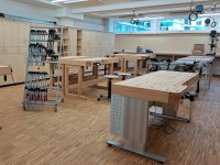 Blick in die Holzwerkstatt