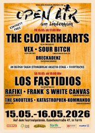 Flyer Open Air am Lindenhain Mainstage