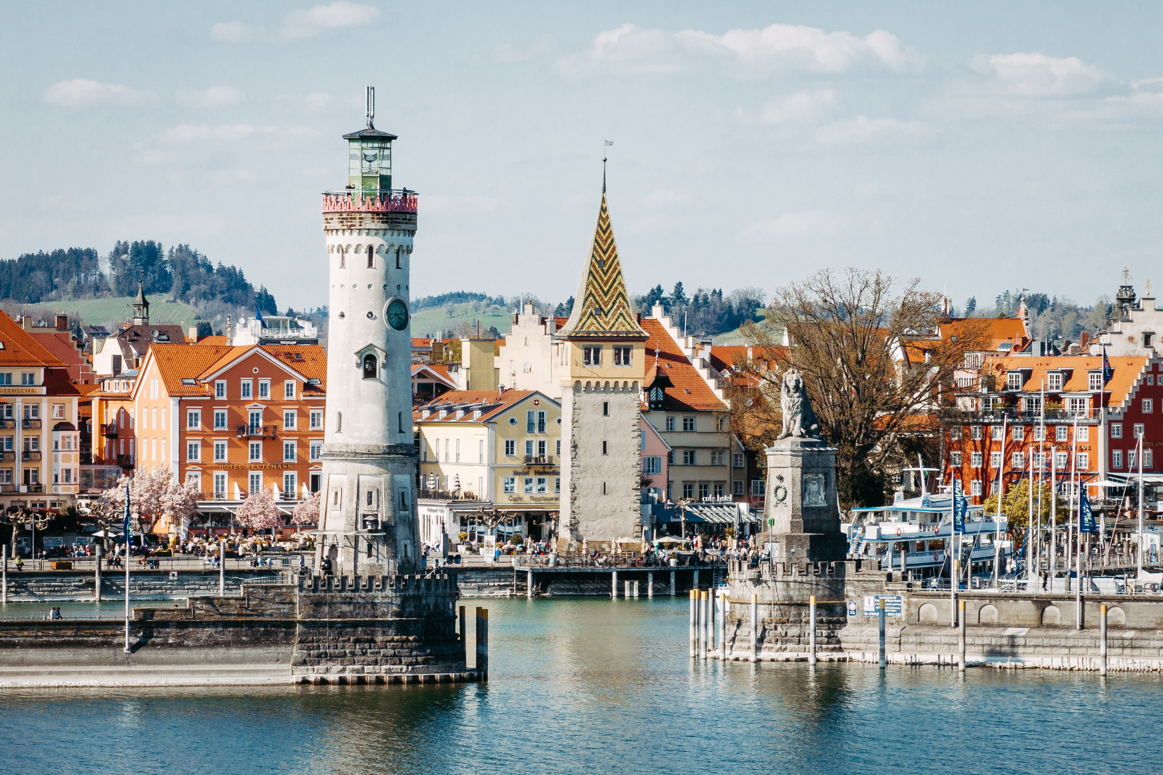 Hafeneinfahrt von Lindau
