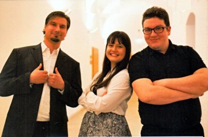Benjamin Schallwig, Polina Danilova, Lorenz Trottmann.