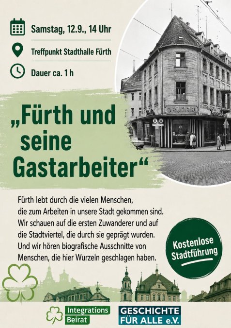 Mehrfamilienhaus in der Fürther Fußgängerzone